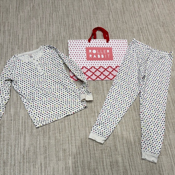 Roller Rabbit girls pajamas size 14 - BAG included! - Picture 13 of 13